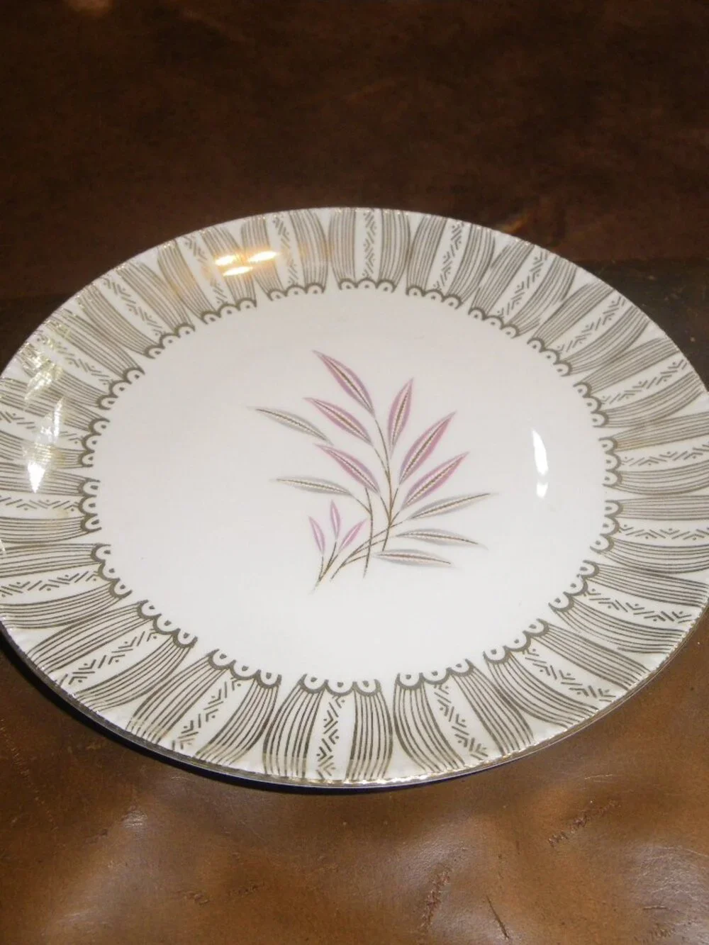 Vintage China Teacup & Saucer Set w/ Plate